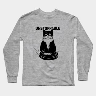 Unstoppable cat Long Sleeve T-Shirt